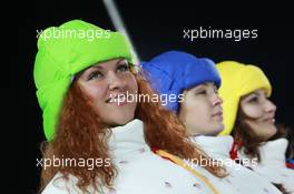 12.03.2011, Khanty-Mansiysk, Russia (RUS): Biathlon Feature: Flower Girls - IBU world championships biathlon, mass men, Khanty-Mansiysk (RUS). www.xpb.cc. © Manzoni/xpb.cc. Every downloaded picture is fee-liable.