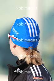 12.03.2011, Khanty-Mansiysk, Russia (RUS): Magdalena Neuner (GER), Fischer, Rottefella, Exel, adidas - IBU world championships biathlon, mass women, Khanty-Mansiysk (RUS). www.xpb.cc. © Manzoni/xpb.cc. Every downloaded picture is fee-liable.