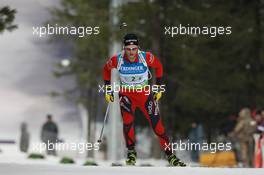 11.03.2011, Khanty-Mansiysk, Russia (RUS): Alexander Os (NOR), Fischer, Rottefella, Swix, Odlo - IBU world championships biathlon, relay men, Khanty-Mansiysk (RUS). www.xpb.cc. © Manzoni/xpb.cc. Every downloaded picture is fee-liable.