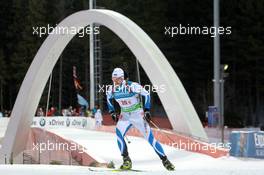 11.03.2011, Khanty-Mansiysk, Russia (RUS): Roland Lessing (EST), Fischer, Rottefella, Exel - IBU world championships biathlon, relay men, Khanty-Mansiysk (RUS). www.xpb.cc. © Manzoni/xpb.cc. Every downloaded picture is fee-liable.