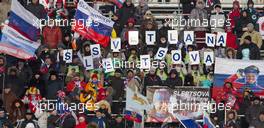 03.03.2011, Khanty-Mansiysk, Russia (RUS): Biathlon Feature: Russian Fans - IBU world championships biathlon, relay mixed, Khanty-Mansiysk (RUS). www.xpb.cc. © Miko/xpb.cc. Every downloaded picture is fee-liable.