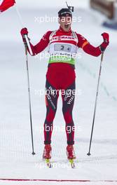 03.03.2011, Khanty-Mansiysk, Russia (RUS): Tarjei Boe (NOR), Fischer, Rottefella, Swix, ODLO - IBU world championships biathlon, relay mixed, Khanty-Mansiysk (RUS). www.xpb.cc. Â© Miko/xpb.cc. Every downloaded picture is fee-liable.