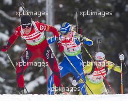 03.03.2011, Khanty-Mansiysk, Russia (RUS): Tora Berger (NOR), Fischer, Rottefella, Odlo - IBU world championships biathlon, relay mixed, Khanty-Mansiysk (RUS). www.xpb.cc. © Miko/xpb.cc. Every downloaded picture is fee-liable.