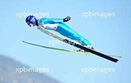 01.01.2011, Garmisch, Germany (GER): Roman Trofimov (RUS), Fischer  - FIS world cup ski jumping, four hills tournament, individual HS140, Garmisch (GER). www.xpb.cc. Â© Felgenhauer/xpb.cc. Every downloaded picture is fee-liable.