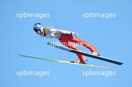 01.01.2011, Garmisch, Germany (GER): Thomas Morgenstern (AUT), Fischer  - FIS world cup ski jumping, four hills tournament, individual HS140, Garmisch (GER). www.xpb.cc. Â© Felgenhauer/xpb.cc. Every downloaded picture is fee-liable.