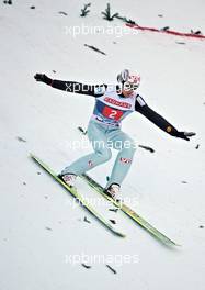 03.01.2011, Innsbruck, Austria (AUT): Tom Hilde (NOR), Fischer  - FIS world cup ski jumping, four hills tournament, individual HS130, Innsbruck (AUT). www.xpb.cc. Â© Felgenhauer/xpb.cc. Every downloaded picture is fee-liable.
