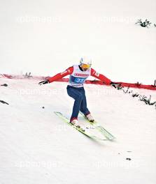 03.01.2011, Innsbruck, Austria (AUT): Taku Tekeuchi (JPN), Fischer  - FIS world cup ski jumping, four hills tournament, individual HS130, Innsbruck (AUT). www.xpb.cc. Â© Felgenhauer/xpb.cc. Every downloaded picture is fee-liable.