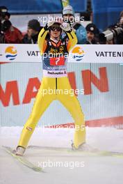 06.01.2011, Bischofshofen, Austria (AUT): Manuel Fettner (AUT), Fischer  - FIS world cup ski jumping, four hills tournament, individual HS140, Bischofshofen (AUT). www.xpb.cc. Â© Felgenhauer/xpb.cc. Every downloaded picture is fee-liable.