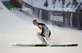 06.01.2011, Bischofshofen, Austria (AUT): Fischer athlete breaks in the finish area - FIS world cup ski jumping, four hills tournament, individual HS140, Bischofshofen (AUT). www.xpb.cc. Â© Felgenhauer/xpb.cc. Every downloaded picture is fee-liable.