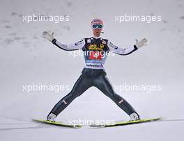 06.01.2011, Bischofshofen, Austria (AUT): Martin Koch (AUT), Fischer  - FIS world cup ski jumping, four hills tournament, individual HS140, Bischofshofen (AUT). www.xpb.cc. Â© Felgenhauer/xpb.cc. Every downloaded picture is fee-liable.