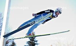 06.01.2011, Bischofshofen, Austria (AUT): Simon Ammann (SUI), Fischer  - FIS world cup ski jumping, four hills tournament, individual HS140, Bischofshofen (AUT). www.xpb.cc. Â© Felgenhauer/xpb.cc. Every downloaded picture is fee-liable.