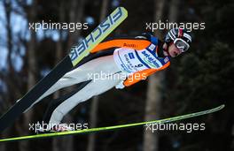 05.02.2011, Oberstdorf, Germany (GER):  Sebastian Colloredo (ITA), Fischer - FIS world cup ski jumping, individual HS213, Oberstdorf (GER). www.xpb.cc. © Laiho/xpb.cc. Every downloaded picture is fee-liable.