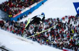 05.02.2011, Oberstdorf, Germany (GER): Adam Malysz (POL), Fischer  - FIS world cup ski jumping, individual HS213, Oberstdorf (GER). www.xpb.cc. © Laiho/xpb.cc. Every downloaded picture is fee-liable.