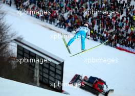 05.02.2011, Oberstdorf, Germany (GER): Martin Koch (AUT), Fischer  - FIS world cup ski jumping, individual HS213, Oberstdorf (GER). www.xpb.cc. © Laiho/xpb.cc. Every downloaded picture is fee-liable.
