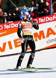 06.02.2011, Oberstdorf, Germany (GER): Gregor Schlierenzauer (AUT), Fischer - FIS world cup ski jumping, team HS213, Oberstdorf (GER). www.xpb.cc. © Laiho/xpb.cc. Every downloaded picture is fee-liable.