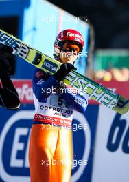 06.02.2011, Oberstdorf, Germany (GER): Kalle Keituri (FIN), Fischer  - FIS world cup ski jumping, team HS213, Oberstdorf (GER). www.xpb.cc. © Laiho/xpb.cc. Every downloaded picture is fee-liable.
