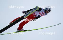 13.03.2011, Lahti, Finland (FIN): Simon Ammann (SUI), Fischer  - FIS world cup ski jumping, individual HS130, Lahti (FIN). www.xpb.cc. © Laiho/xpb.cc. Every downloaded picture is fee-liable.