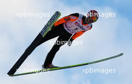 12.03.2011, Lahti, Finland (FIN):  Anssi Koivuranta (FIN), Fischer - FIS world cup ski jumping, team HS130, Lahti (FIN). www.xpb.cc. © Laiho/xpb.cc. Every downloaded picture is fee-liable.