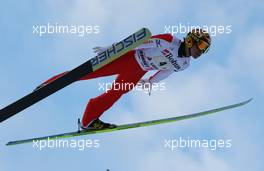 12.03.2011, Lahti, Finland (FIN):  Noriaki Kasai (JPN), Fischer - FIS world cup ski jumping, team HS130, Lahti (FIN). www.xpb.cc. © Laiho/xpb.cc. Every downloaded picture is fee-liable.