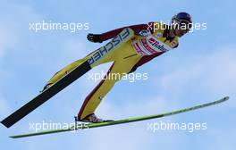 12.03.2011, Lahti, Finland (FIN):  Gregor Schlierenzauer (AUT), Fischer - FIS world cup ski jumping, team HS130, Lahti (FIN). www.xpb.cc. © Laiho/xpb.cc. Every downloaded picture is fee-liable.