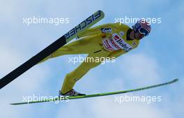 12.03.2011, Lahti, Finland (FIN):  Andreas Kofler (AUT), Fischer - FIS world cup ski jumping, team HS130, Lahti (FIN). www.xpb.cc. © Laiho/xpb.cc. Every downloaded picture is fee-liable.