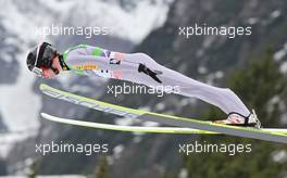 18.03.2011, Planica, Slovenia (SLO): Kamil Stoch (POL), Fischer  - FIS world cup ski jumping final, individual HS215, Planica (SLO). www.xpb.cc. © Hemmersbach/xpb.cc. Every downloaded picture is fee-liable.