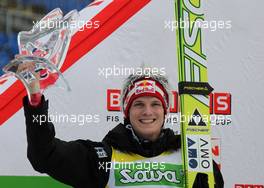 18.03.2011, Planica, Slovenia (SLO): Thomas Morgenstern (AUT), Fischer  - FIS world cup ski jumping final, individual HS215, Planica (SLO). www.xpb.cc. © Hemmersbach/xpb.cc. Every downloaded picture is fee-liable.
