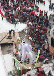18.03.2011, Planica, Slovenia (SLO): Stefan Hula (POL), Fischer  - FIS world cup ski jumping final, individual HS215, Planica (SLO). www.xpb.cc. © Hemmersbach/xpb.cc. Every downloaded picture is fee-liable.