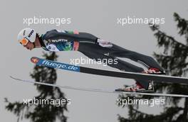 17.03.2011, Planica, Slovenia (SLO): Stephan Hocke (GER), Fluege.de  - FIS world cup ski jumping final, training, Planica (SLO). www.xpb.cc. © Hemmersbach/xpb.cc. Every downloaded picture is fee-liable.