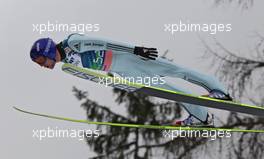 17.03.2011, Planica, Slovenia (SLO): Pavel Karelin (RUS), Fischer  - FIS world cup ski jumping final, training, Planica (SLO). www.xpb.cc. © Hemmersbach/xpb.cc. Every downloaded picture is fee-liable.