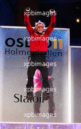 26.02.2011, Oslo, Norway (NOR):  the best jumper of the world, Thomas Morgenstern (AUT), Fischer - FIS nordic world ski championships, ski jumping, individual HS106, Oslo (NOR). www.xpb.cc. © Laiho/xpb.cc. Every downloaded picture is fee-liable.