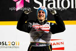 03.03.2011, Oslo, Norway (NOR):  Gregor Schlierenzauer (AUT), Fischer - FIS nordic world ski championships, ski jumping, individual HS134, Oslo (NOR). www.xpb.cc. © Laiho/xpb.cc. Every downloaded picture is fee-liable.