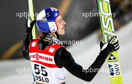 03.03.2011, Oslo, Norway (NOR): Gregor Schlierenzauer (AUT), Fischer  - FIS nordic world ski championships, ski jumping, individual HS134, Oslo (NOR). www.xpb.cc. © Laiho/xpb.cc. Every downloaded picture is fee-liable.