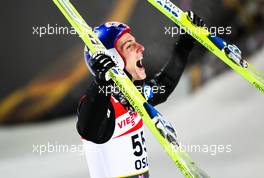 03.03.2011, Oslo, Norway (NOR): Gregor Schlierenzauer (AUT), Fischer  - FIS nordic world ski championships, ski jumping, individual HS134, Oslo (NOR). www.xpb.cc. © Laiho/xpb.cc. Every downloaded picture is fee-liable.