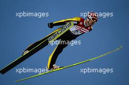 03.03.2011, Oslo, Norway (NOR):  Matti Hautamaeki (FIN), Fischer - FIS nordic world ski championships, ski jumping, individual HS134, Oslo (NOR). www.xpb.cc. © Laiho/xpb.cc. Every downloaded picture is fee-liable.