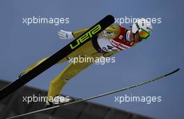 03.03.2011, Oslo, Norway (NOR): Peter Prevc (SLO), Elan  - FIS nordic world ski championships, ski jumping, individual HS134, Oslo (NOR). www.xpb.cc. © Laiho/xpb.cc. Every downloaded picture is fee-liable.