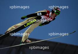 03.03.2011, Oslo, Norway (NOR): Johan Remen Evensen (NOR), Elan  - FIS nordic world ski championships, ski jumping, individual HS134, Oslo (NOR). www.xpb.cc. © Laiho/xpb.cc. Every downloaded picture is fee-liable.