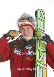 27.02.2011, Oslo, Norway (NOR): Gold Medal Team; Thomas Morgenstern (AUT), Fischer - FIS nordic world ski championships, ski jumping, medals, Oslo (NOR). www.xpb.cc. © Hemmersbach/xpb.cc. Every downloaded picture is fee-liable.
