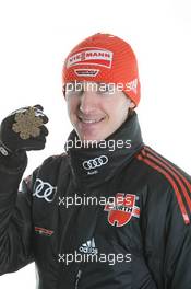 27.02.2011, Oslo, Norway (NOR): Bronce Medal Team; Michael Uhrmann (GER), Fischer - FIS nordic world ski championships, ski jumping, medals, Oslo (NOR). www.xpb.cc. © Hemmersbach/xpb.cc. Every downloaded picture is fee-liable.
