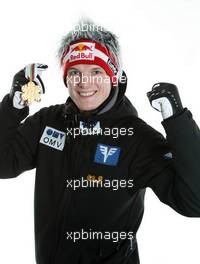 26.02.2011, Oslo, Norway (NOR): Thomas Morgenstern (AUT), Fischer - FIS nordic world ski championships, ski jumping, medals, Oslo (NOR). www.xpb.cc. © Hemmersbach/xpb.cc. Every downloaded picture is fee-liable.