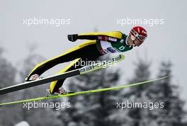 27.02.2011, Oslo, Norway (NOR): Matti Hautamaeki (FIN), Fischer - FIS nordic world ski championships, ski jumping, team HS106, Oslo (NOR). www.xpb.cc. © Laiho/xpb.cc. Every downloaded picture is fee-liable.