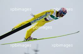 27.02.2011, Oslo, Norway (NOR): Andreas Kofler (AUT), Fischer  - FIS nordic world ski championships, ski jumping, team HS106, Oslo (NOR). www.xpb.cc. © Laiho/xpb.cc. Every downloaded picture is fee-liable.