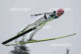 27.02.2011, Oslo, Norway (NOR): Severin Freund (GER), Fischer  - FIS nordic world ski championships, ski jumping, team HS106, Oslo (NOR). www.xpb.cc. © Laiho/xpb.cc. Every downloaded picture is fee-liable.