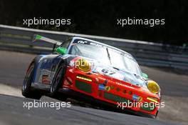 Dominik Brinkmann, Felipe Laser #67 Teichmann Racing Porsche 911 GT3 Cup 19.06.2014. ADAC Zurich 24 Hours, Nurburgring, Germany