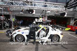 #84 HTP MOTORSPORT (DEU) MERCEDES SLS AMG GT3 PRO CUP HAROLD PRIMAT (CHE) NICO VERDONCK (BEL) BERND SCHNEIDER (DEU) 23-27.07.2014. 24 Hours of Spa Francorchamps