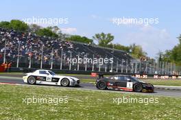 #1 BELGIAN AUDI CLUB TEAM WRT (BEL) AUDI R8 LMS ULTRA GT3 PRO CUP LAURENS VANTHOOR (BEL) MARC BASSENG (DEU) CESAR RAMOS (BRA)   12-13.04.2014. Blancpain Endurance Series, Round 1, Monza, Italy