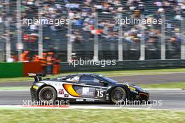 #15 BOUTSEN GINION RACING (BEL) MCLAREN MP4 12C GT3 PRO AM CUP SHAHAN SARKISSIAN (LBN) ALEX DEMINDJAN (LBN) PHIL QUAIFE (GBR)   12-13.04.2014. Blancpain Endurance Series, Round 1, Monza, Italy