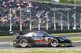 #70 GRAFF RACING (FRA) PORSCHE 997 GT3 R PRO AM CUP ERIC TROUILLET (FRA) NICOLAS MARROC (FRA)   12-13.04.2014. Blancpain Endurance Series, Round 1, Monza, Italy