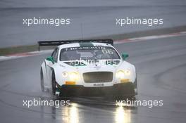 #7 M SPORT BENTLEY (GBR) BENTLEY CONTINENTAL GT3 PRO CUP STEVEN KANE (GBR) GUY SMITH (GBR) ANDY MEYRICK (GBR) 20-21.09.2014. Blancpain Endurance Series, Round 5, Nurburgring, Germany.