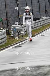 Christian Vietoris (GER) Mercedes AMG DTM-Team HWA DTM Mercedes AMG C-Coupé come to pits. 29.06.2014, Norisring, Nürnberg, Germany, Friday.